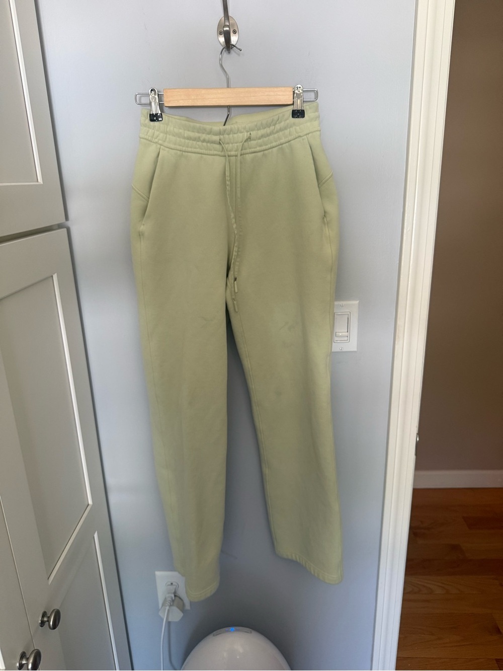 Lululemon Loungeful Straight Leg Pant in the color Dewy